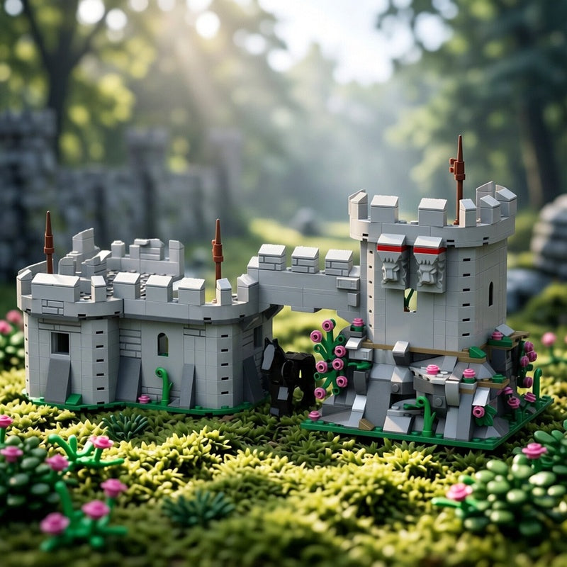Medieval Castle Outpost MOC Building Kit - 2