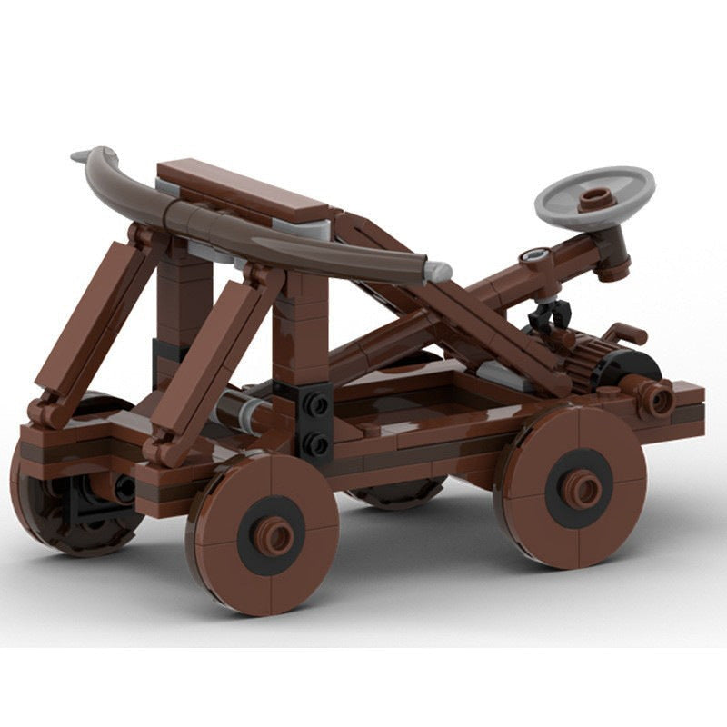Medieval Catapult MOC Building Kit | Historic Siege Engineering Model - 5