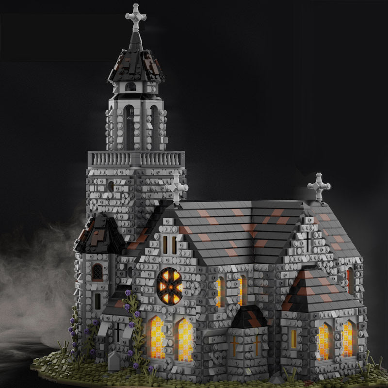 Medieval Cathedral Building Kit | LEGO-Compatible MOC - 5