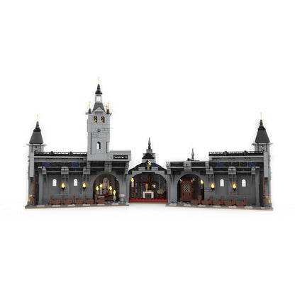 Medieval Church MOC Building Kit | 1445 PCS Historic Architecture Model - 2