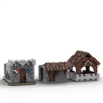 Medieval City Guard Tower Modular MOC Building Kit - 2