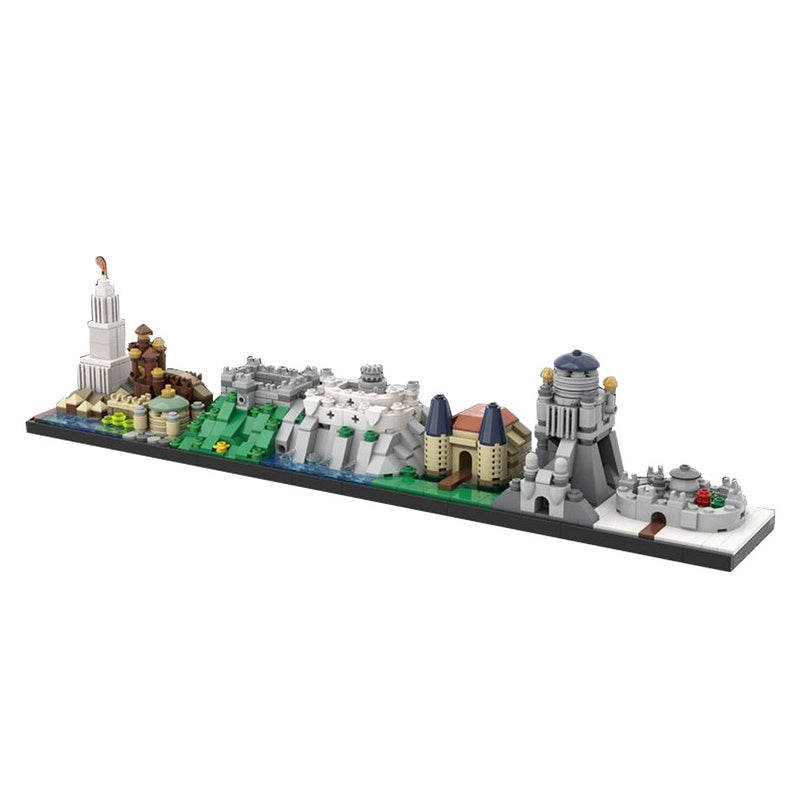 Medieval Fantasy Kingdoms Skyline Building Kit | LEGO-Compatible MOC - 2