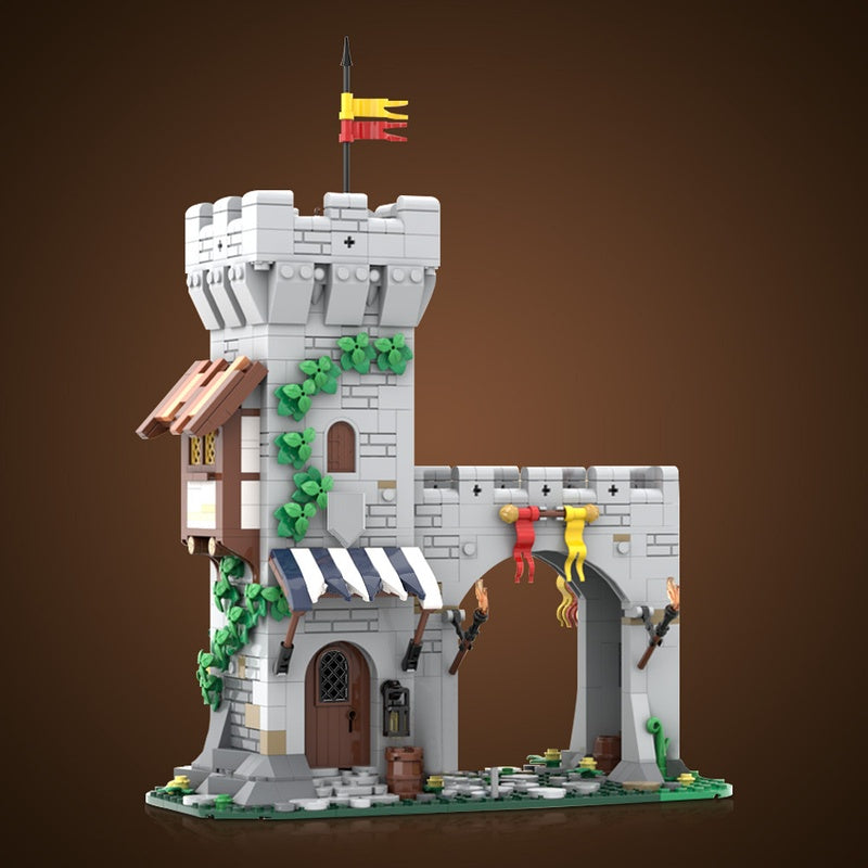 Medieval Fortified Town Gate MOC Building Kit - 2