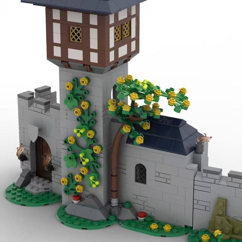 Medieval Fortified Watchtower Castle MOC Building Kit - 5