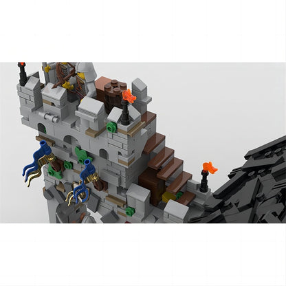 Medieval Harbor MOC Castle Quay Architecture Building Kit - 5