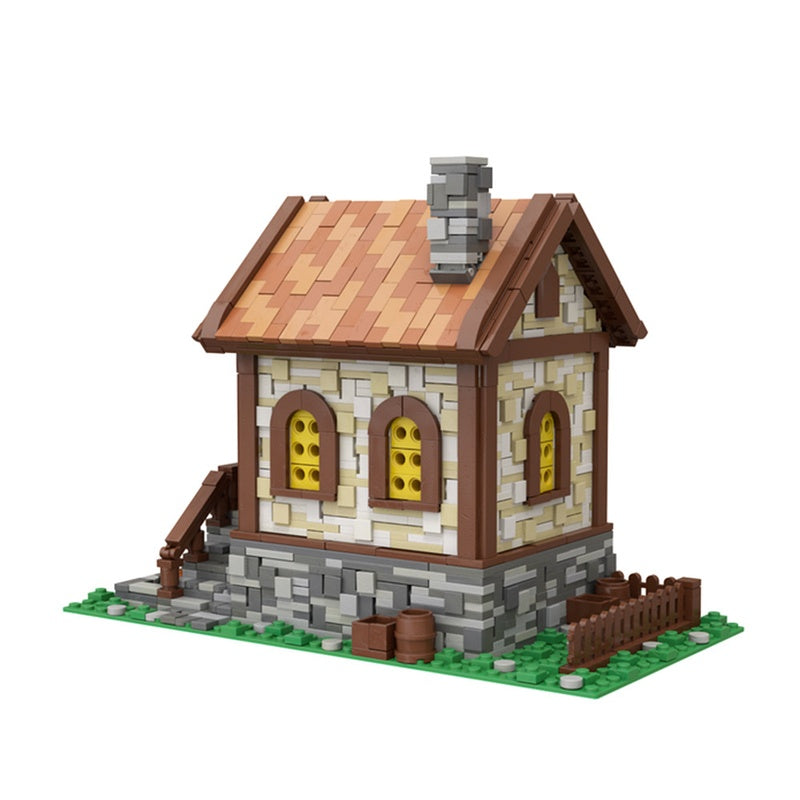 Medieval Hut Building Kit | LEGO-Compatible MOC - 3