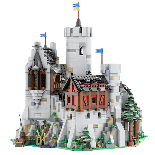 Medieval Lowenstein Castle Building Kit | LEGO-Compatible MOC - 1