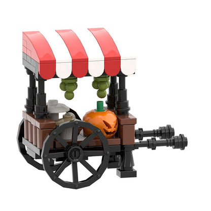 Medieval Market Stall MOC Building Kit | Fantasy Village Architecture - 5