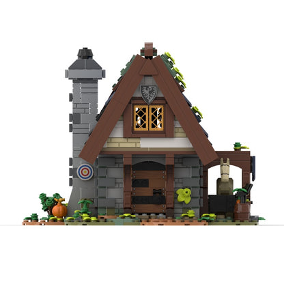 Medieval Old Knight's Cottage MOC Fantasy Village Building Kit - 2
