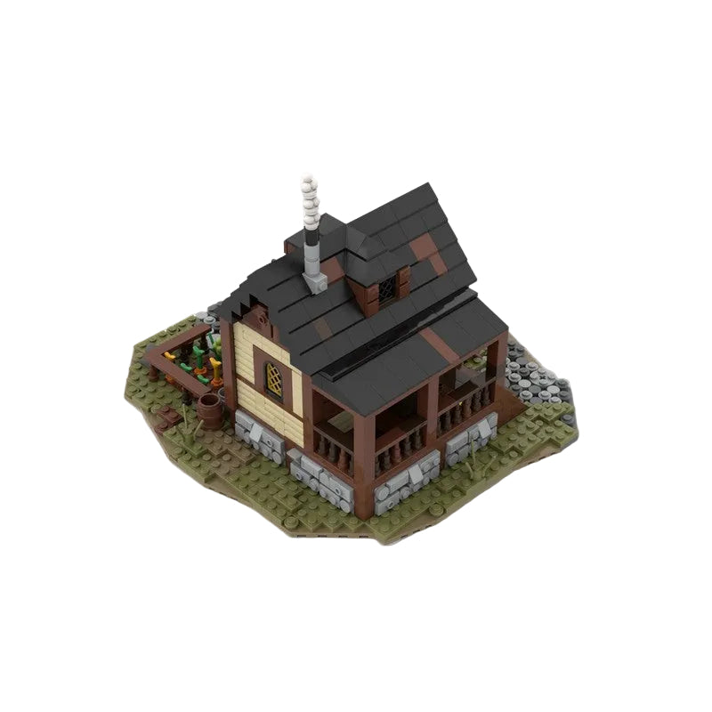 Medieval Peasant‘s House & Farm Building Kit | Compatible MOC - 1
