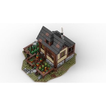 Medieval Peasant‘s House & Farm Building Kit | Compatible MOC - 2