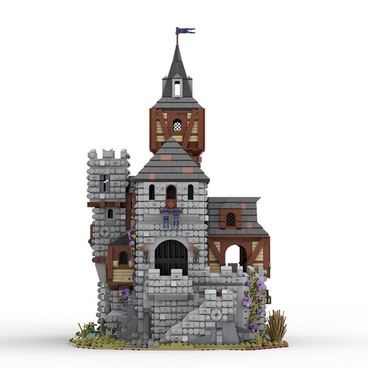 Medieval Royal Castle Building Kit | LEGO-Compatible MOC - 1