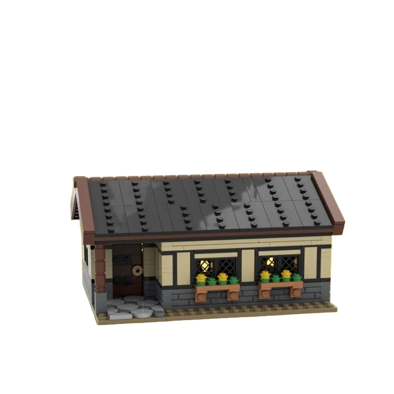 Medieval Small Low Value Inn Building Kit | Compatible MOC - 3