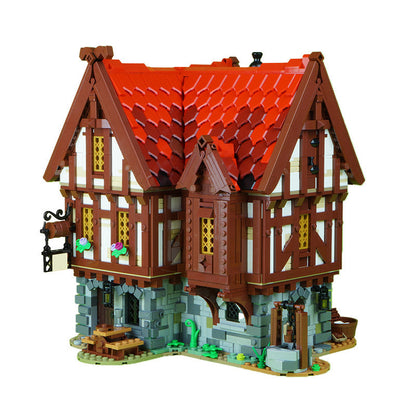Medieval Tavern Building Kit | LEGO-Compatible MOC - 1