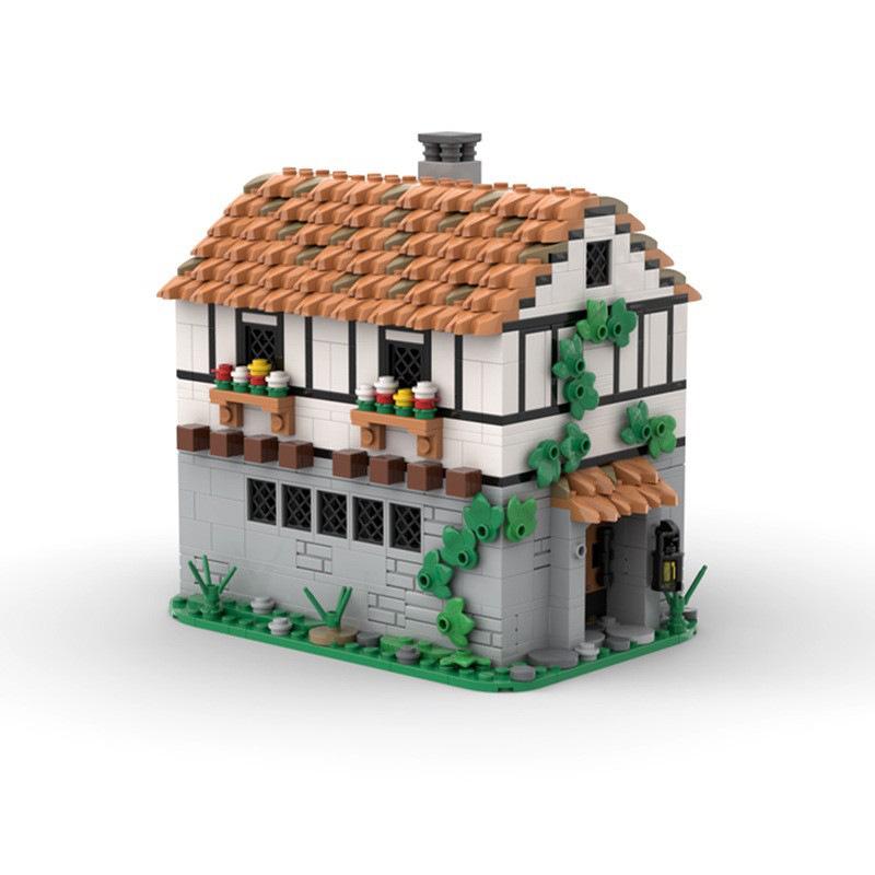 Medieval Tavern Building Kit | LEGO-Compatible MOC - 1