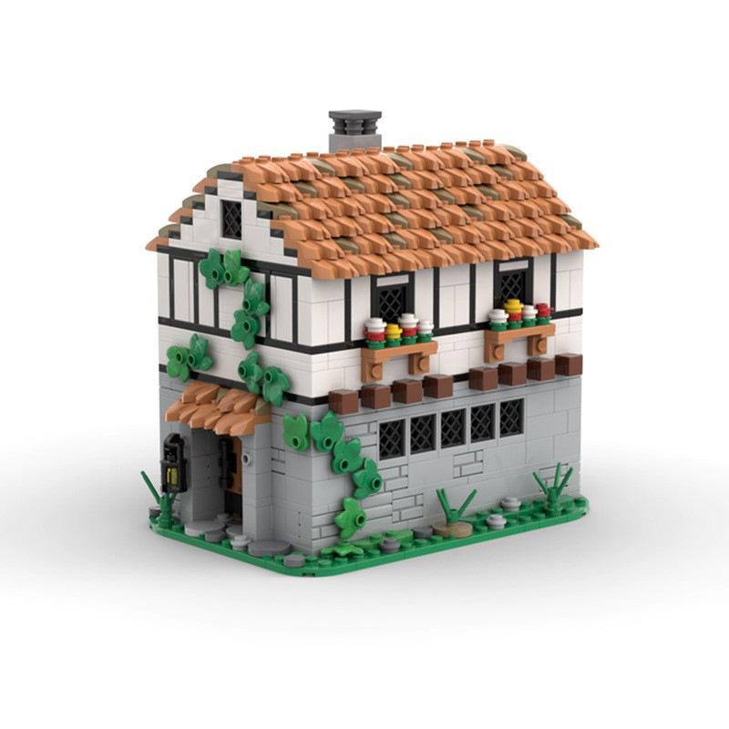Medieval Tavern Building Kit | LEGO-Compatible MOC - 2