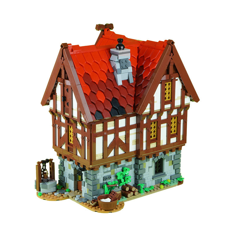 Medieval Tavern Building Kit | LEGO-Compatible MOC - 3