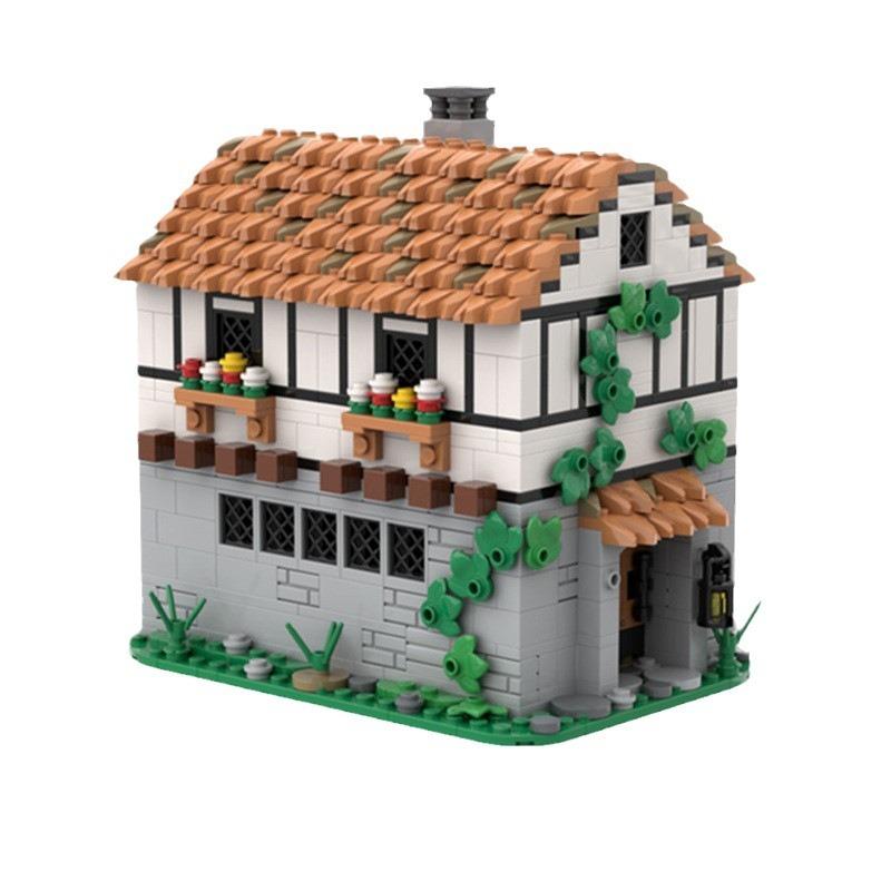 Medieval Tavern Building Kit | LEGO-Compatible MOC - 4