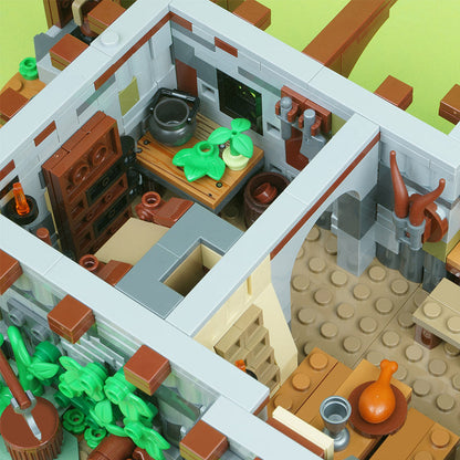 Medieval Tavern Building Kit | LEGO-Compatible MOC - 5
