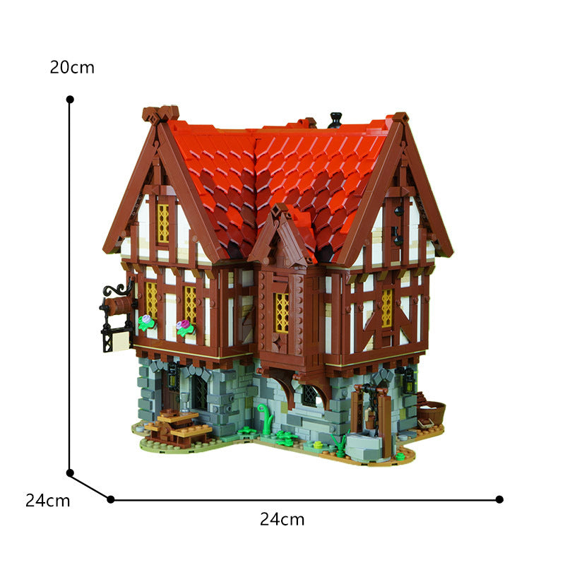 Medieval Tavern Building Kit | LEGO-Compatible MOC - 7