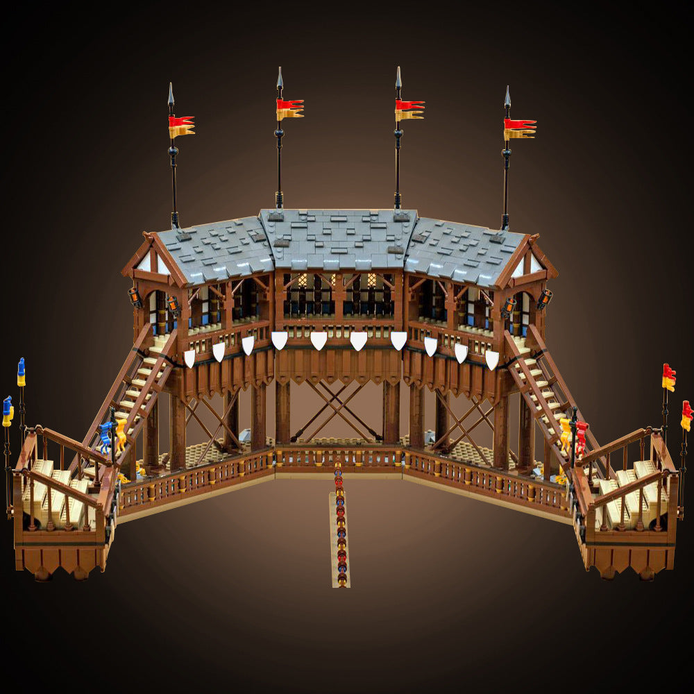 Medieval Tournament Grounds Building Kit | Compatible MOC - 2