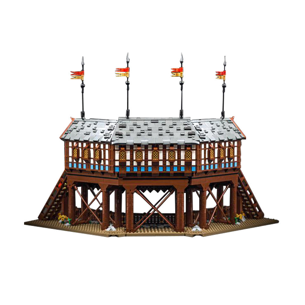 Medieval Tournament Grounds Building Kit | Compatible MOC - 5