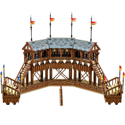 Medieval Tournament Grounds Building Kit | LEGO-Compatible MOC - 1