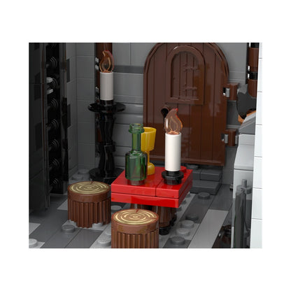 Medieval Tower House MOC Historic Architecture Building Kit - 3
