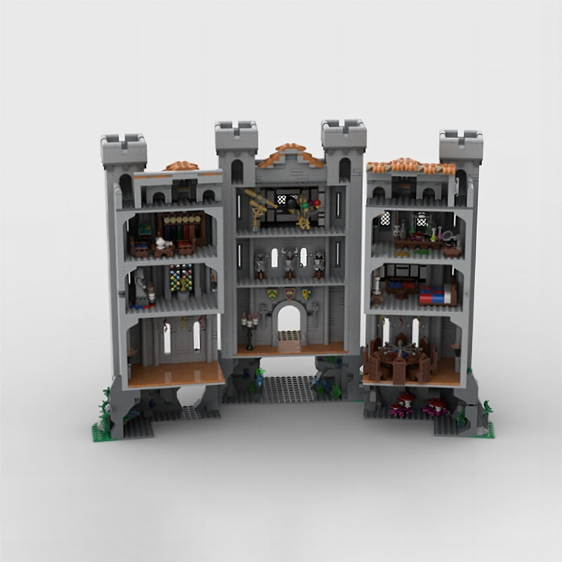 Medieval Tower Keep MOC Castle Architecture Building Kit - 3