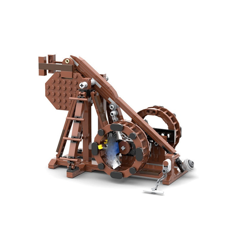 Medieval Trebuchet MOC Building Kit | Historic Siege Machine Model - 5