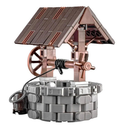 Medieval Well MOC Building Kit | Historic Village Architecture Model - 4