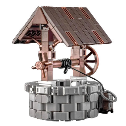 Medieval Well MOC Building Kit | Historic Village Architecture Model - 5