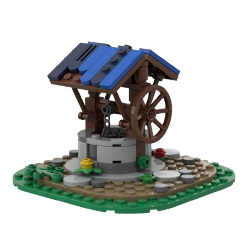 Medieval Well MOC Village Architecture Building Kit - 2