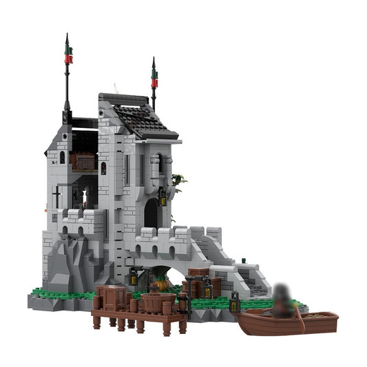 Medieval Wolfpack Watchtower Building Kit | LEGO-Compatible MOC - 3