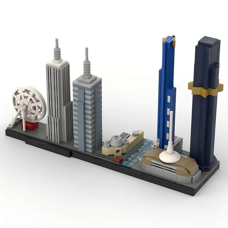 Melbourne Skyline MOC Building Kit | Modern City Architecture Model - 2