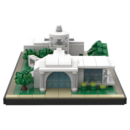 Melville Mansion Modern Glass Villa MOC Building Kit - 5