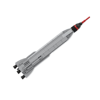 Mercury Atlas Rocket MOC Building Kit | 1:110 Scale Space Exploration Model - 1