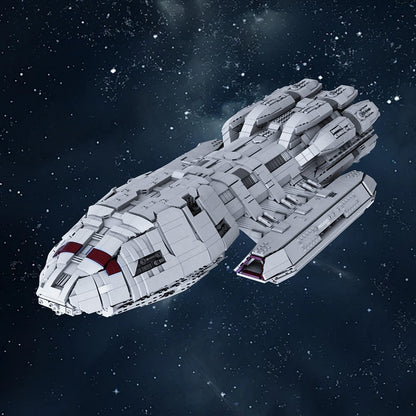 Mercury-Class Space Battleship Building Kit | UCS Scale | LEGO-Compatible MOC - 3