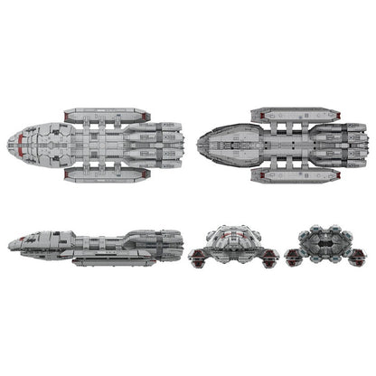 Mercury-Class Space Battleship Building Kit | UCS Scale | LEGO-Compatible MOC - 5