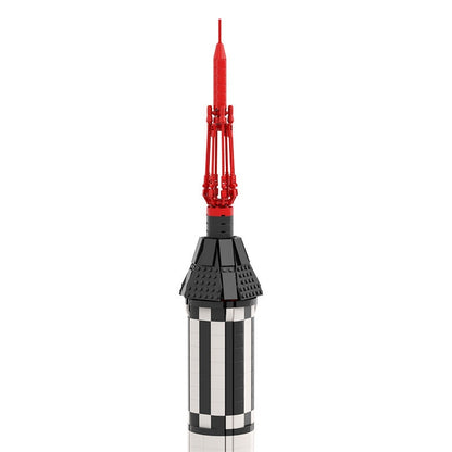 Mercury Redstone Launch Vehicle MOC Rocket Building Kit | NASA Rocket - 4