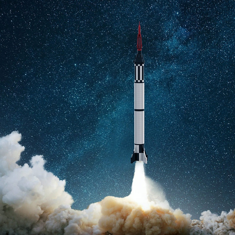 Mercury Redstone Launch Vehicle MOC Rocket Building Kit | NASA Rocket - 7