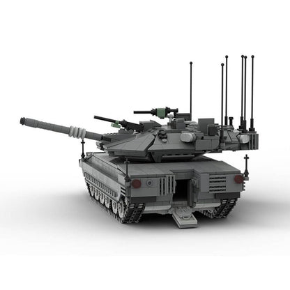 Merkava Mk.4M MOC Main Battle Tank Building Kit | 1:35 Military Model Set - 2