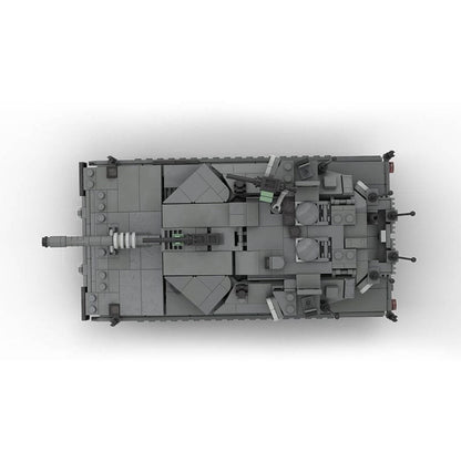 Merkava Mk.4M MOC Main Battle Tank Building Kit | 1:35 Military Model Set - 3