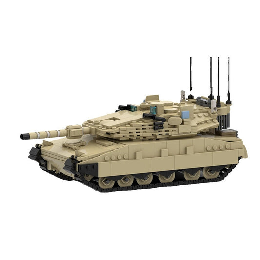 Merkava mk4 MOC Building Kit | Armored Military Model Set - 1