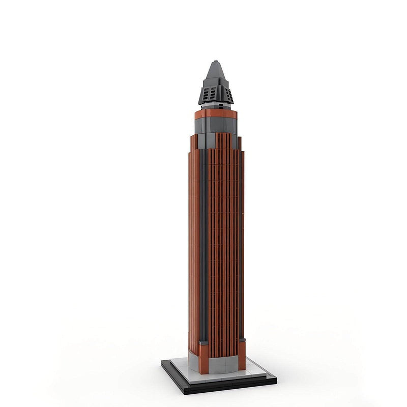 Messeturm Frankfurt 1:800 Scale Building Kit | LEGO-Compatible MOC - 3