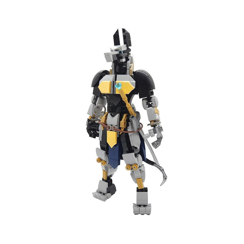 Metal Anubis MOC Building Kit | Ancient Mechanical Guardian Model - 5