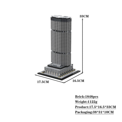 MetLife Building Building Kit | 1:800 Scale | Compatible MOC - 4