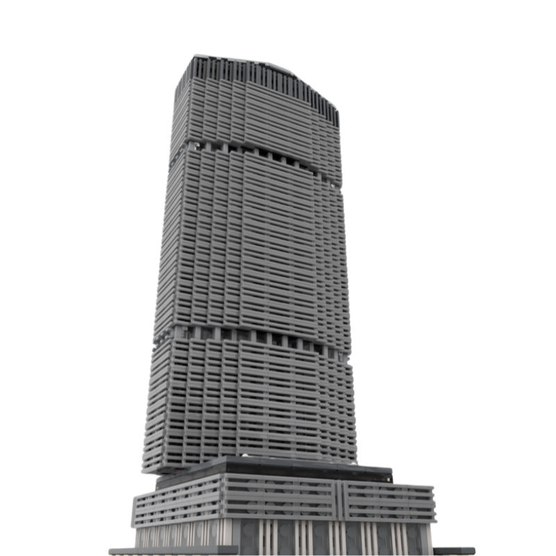 MetLife Building Building Kit | 1:800 Scale | LEGO-Compatible MOC - 2