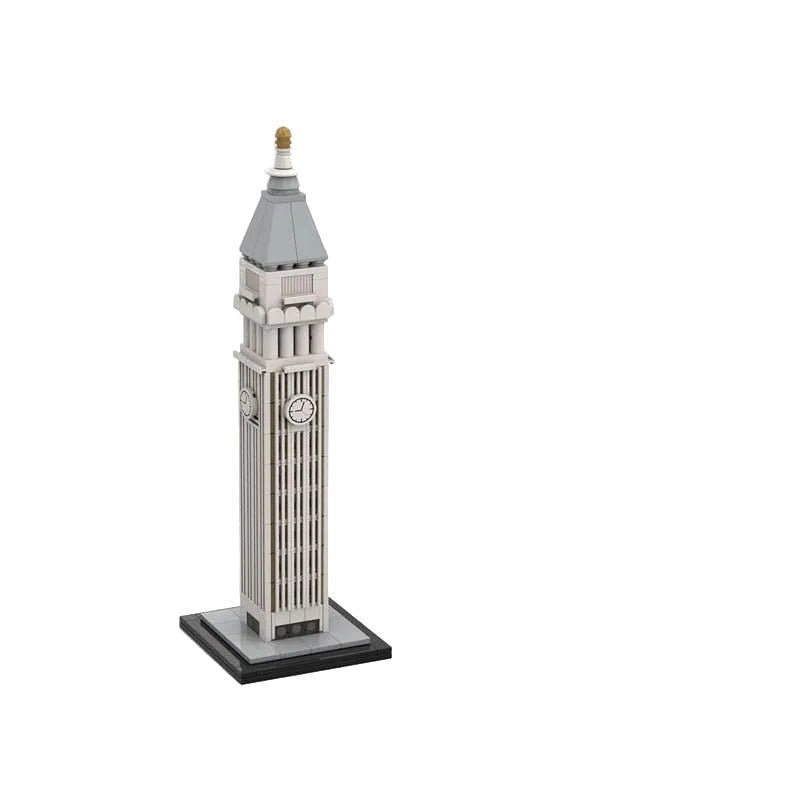 Metropolitan Life Tower MOC Building Kit | 1:800 Scale Architecture Model  - 2