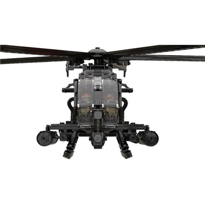 MH-6 Little Bird Helicopter MOC Building Kit | Tactical Aircraft Model - 4